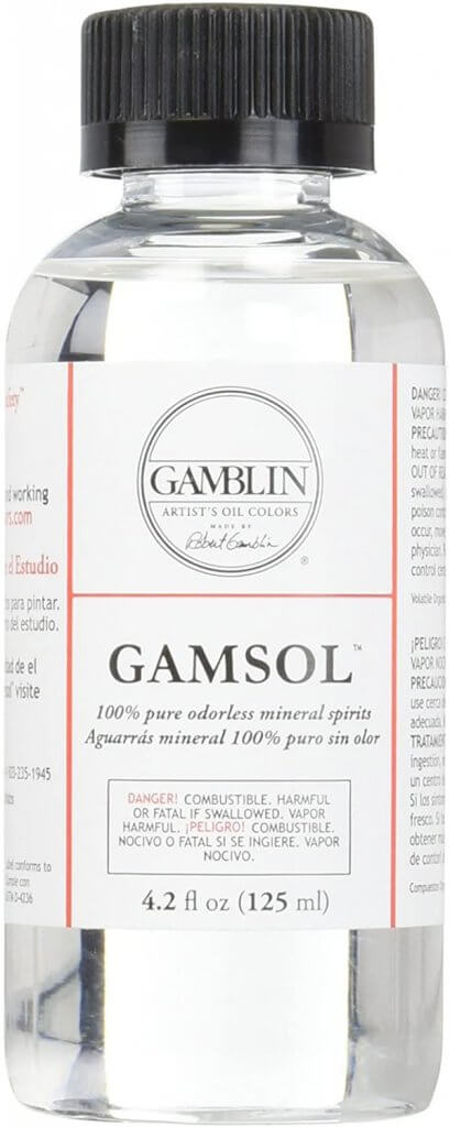 Gamsol Mineral Spirits Small Bottle